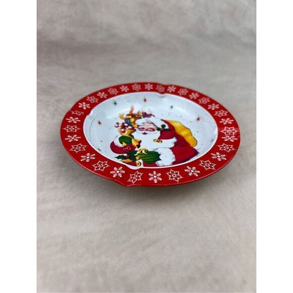 1960s 1970s Vintage Kitchsy Santa Ashtray - Picture 4 of 6